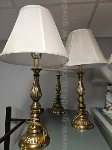 18 Brass Lamps