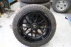 Set of 4 24" Full Forged Rims with Trail Blade X/T Tires