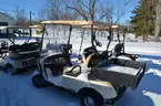 4 EZ-GO Golf Carts