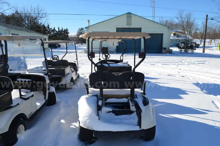 4 EZ-GO Golf Carts