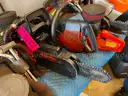 A Lot of Fire Rescue Saws