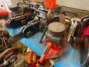 A Lot of Fire Rescue Saws