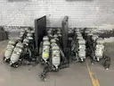 Lot of 10 MSA G1 SCBAs HAZMAT Configuration