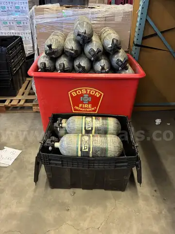 A Lot of MSA 60 Minute - 4500 psig Cylinders