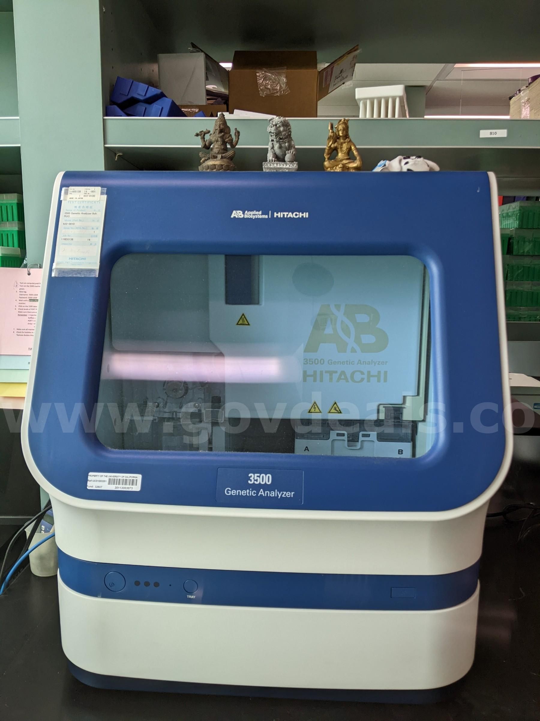3500 Genetic Analyzer Applied Biosystems Hitachi | AllSurplus 3500 Genetic Analyzer Applied Biosystems Hitachi | AllSurplus
