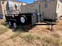 Pac West Tandem Axel Trailer 6&#x27; X 12&#x27;