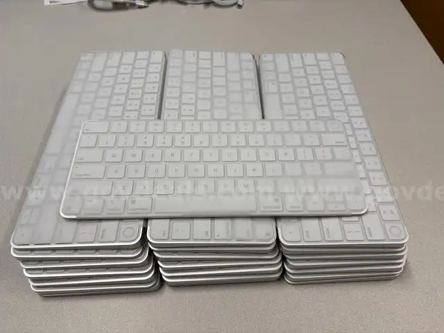 LOT SALE: 22 sets of NEW Apple Magic Keyboards, Magic Mouse & USB-C cables