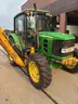 2010 John Deere 6430 Premium Tractor with Tiger Boom Mower