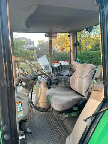 2010 John Deere 6430 Premium Tractor with Tiger Boom Mower