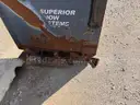 Snow pusher used on a Front End Loader