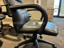 Executive Conference Chair, High Back, Leather Seat - Lot of 7 pieces