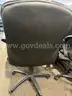 Executive Conference Chair, High Back, Leather Seat - Lot of 7 pieces