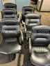 Executive Conference Chair, High Back, Leather Seat - Lot of 7 pieces
