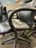 Executive Conference Chair, High Back, Leather Seat - Lot of 7 pieces