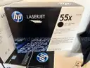 HP 55X LaserJet Cartridges New, Unopened