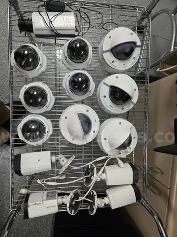 Axis, Honeywell and Vivotek indoor and outdoor cameras