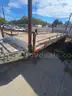 2002 Shop made Flatbed Penel Hitch Trailer