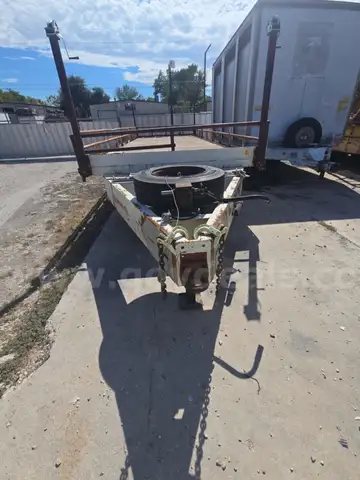 2002 Shop made Flatbed Penel Hitch Trailer