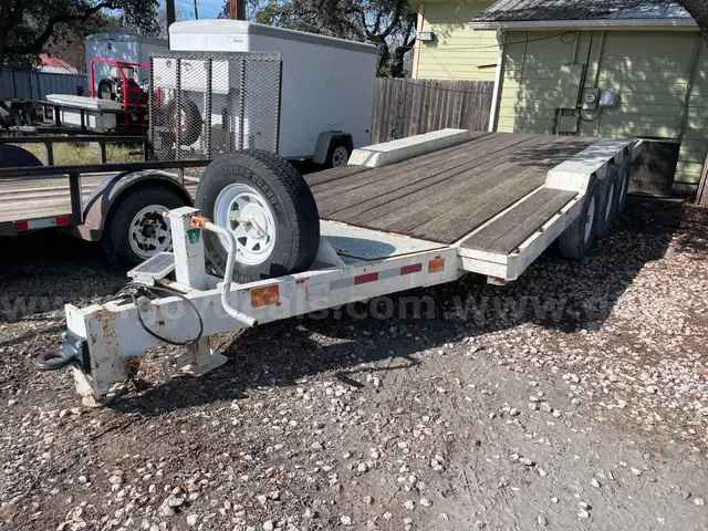 1981 Shopmade Flatbed Trailer