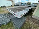 1984 Shopmade 3-axle Flatbed Trailer