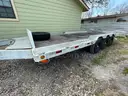 1984 Shopmade 3-axle Flatbed Trailer