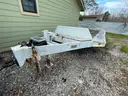 1984 Shopmade 3-axle Flatbed Trailer