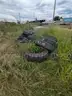lot of new and used tires