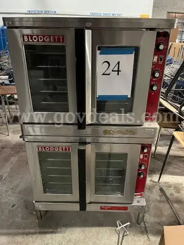 Blodgett double oven.