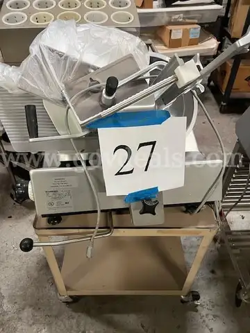 Bizerba meat slicer.