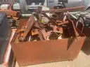 1 lot of scrap metal (bins that metal is in are not included)