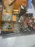 1 lot of scrap metal (bins that metal is in are not included)