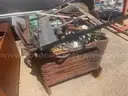 1 lot of scrap metal (bins that metal is in are not included)