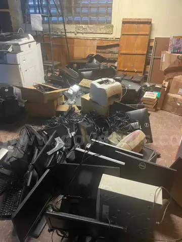 1 lot of computer monitors, towers,  laptops, printers &#x26; misc. items