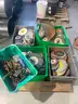 Baldor Pedestal grinder and several tubs of grinding wheels