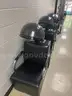 1 lot of 7 dryer chairs and one heat lamp