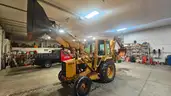 1986 Ford 555 B Backhoe + Attachments