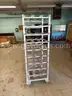 Full Size Mobile Can Storage Rack