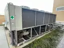 130- ton Aged Air Cooled Chiller- installed in TRANE Series “R”