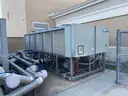 130- ton Aged Air Cooled Chiller- installed in TRANE Series “R”