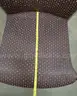 Lot of Purple Patterned Office Chairs