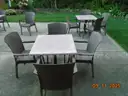 LOT of 4 Outdoor Tables &#x26; 15 Chairs