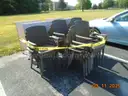 LOT of 4 Outdoor Tables &#x26; 15 Chairs