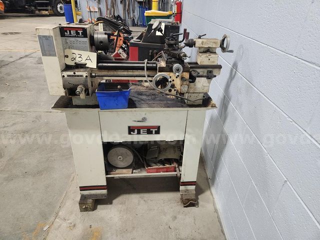 JET LATHE BELT DRIVE BENCH LATHE | AllSurplus