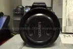 Minolta 35 MM Camera, External Flash, 4 Memory Cards and Case