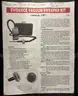 Sirchie Vacuum Sweeper Kit and Case