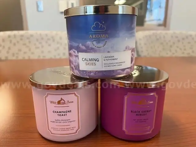 Bath & Body Works Candles (3)