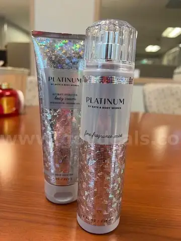 Bath & Body Works Platinum (2 piece set)