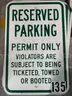 Parking Signs