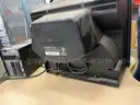 Sylvania TV with DVD and VHS and Table