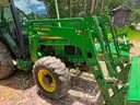 2004 John Deere 5420 Tractor with 541 Front Bucket Attachment